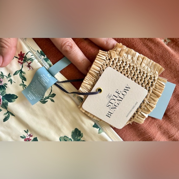 ANTONIO MELANI Floral High-waisted bottom - Picture 5 of 6